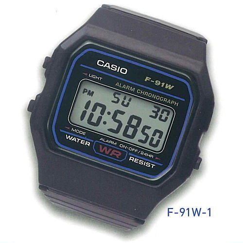CASIO Watch Ring Collection 1st Edition [1.F-91W-1]