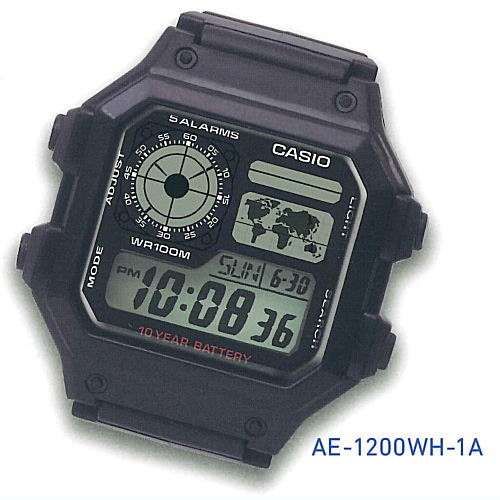 CASIO Watch Ring Collection 1st Edition [3.AE-1200WH-1A]