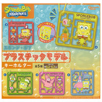 SpongeBob Plastic Model Keychain [All 5 type set(Full Complete)]