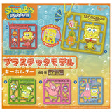 SpongeBob Plastic Model Keychain [All 5 type set(Full Complete)]