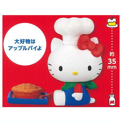 I'm Hello Kitty Figure [3.My favorite food is apple pie]