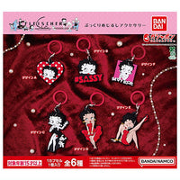 BETTY BOOP pukkuri mejirushi accessory [All 6 type set(Full Complete)]