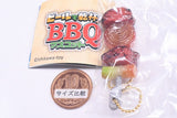 Cheers with beer! BBQ mascot [3.Niku kushi]
