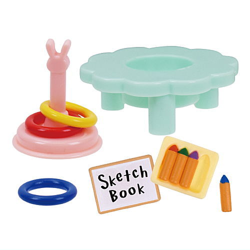 Sylvanian Families Mori no wakuwaku kindergarten [1.Drawing time]