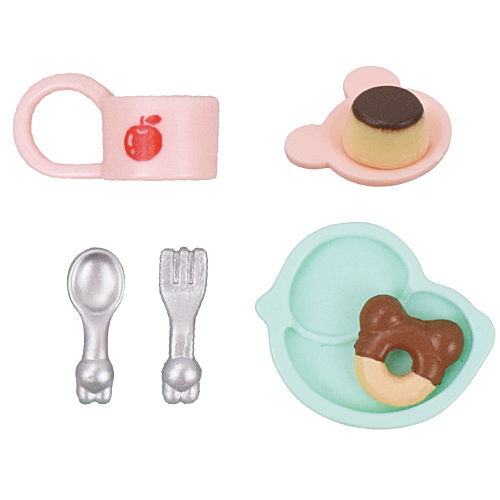 Sylvanian Families Mori no wakuwaku kindergarten [3.Snack time]