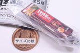 Asahi Group Foods 1Pon Manzoku Bar Nyokkiri Miniature Charm [1.1Pon Manzoku Bar Cereal Chocolate + Plate Yoko chi]