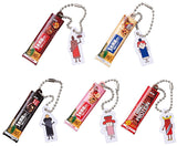 Asahi Group Foods 1Pon Manzoku Bar Nyokkiri Miniature Charm [All 5 type set(Full Complete)]