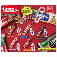 Asahi Group Foods 1Pon Manzoku Bar Nyokkiri Miniature Charm [All 5 type set(Full Complete)]