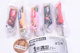 Asahi Group Foods 1Pon Manzoku Bar Nyokkiri Miniature Charm [All 5 type set(Full Complete)]