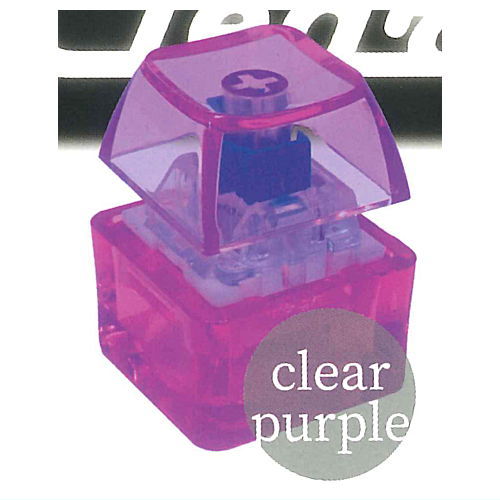 Infinite Typing Keyboard clear color Part.2 [3.clear purple]