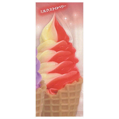 ULTRA UMAI SERIES Tokumori Soft Serve Ice Cream [5.Milk Strawberry]