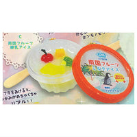Real! Cup THE Ice & Shaved Ice Mascot Delicious Time [3.Tropical fruit condensed milk ice cream]