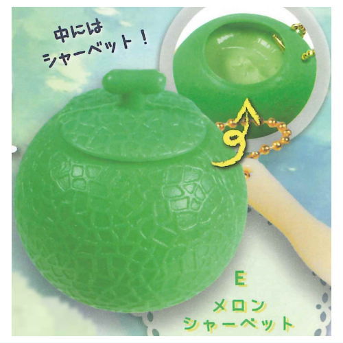 Real! Cup THE Ice & Shaved Ice Mascot Delicious Time [5.Melon sorbet]