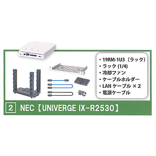 Network equipment manufacturer supervision Palm network equipment 3 [2.NEC [UNIVERGE IX-R2530]]