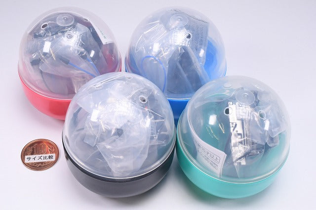 Palm Network Equipment Mascot Capsule Toy Set – 4 Types Full Set, New, No Capsule