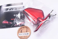 Side mirror hair clip [1.Red Right]