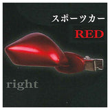 Side mirror hair clip [1.Red Right]