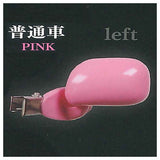 Side mirror hair clip [6.Pink Left]