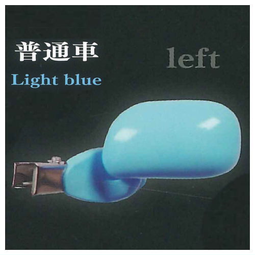 Side mirror hair clip [8.Light Blue Left]