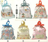 PETER RABBIT Kinchaku Bag Collection [All 6 type set(Full Complete)]