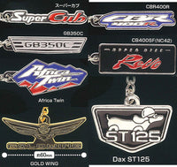 Honda. Motorcycle Metal Emblem Collection Part.4 [All 7 type set(Full Complete)]