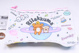 Rilakkuma Uchudedararan Kinchaku & Pouch Collection [2.Square pouch (white)]