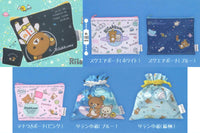 Rilakkuma Uchudedararan Kinchaku & Pouch Collection [All 6 type set(Full Complete)]