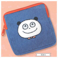 Yuji Nishimura Gokigenpanda Fuwafuwa Denim Pouch [1.Nin]