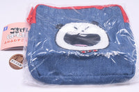 Yuji Nishimura Gokigenpanda Fuwafuwa Denim Pouch [3.Haha]