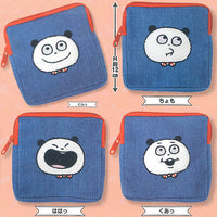 Yuji Nishimura Gokigenpanda Fuwafuwa Denim Pouch [All 4 type set(Full Complete)]