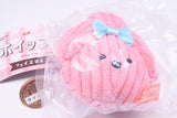 Whip Cream Dog Face Mascot [4.Strawberry]