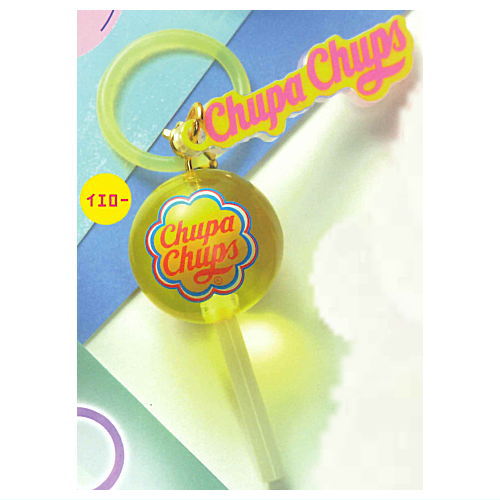 Chupa Chups Mascot Mejirushi Charm [1.Yellow]