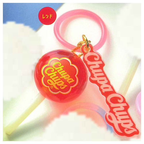 Chupa Chups Mascot Mejirushi Charm [2.Red]
