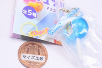 Chupa Chups Mascot Mejirushi Charm [4.Blue]