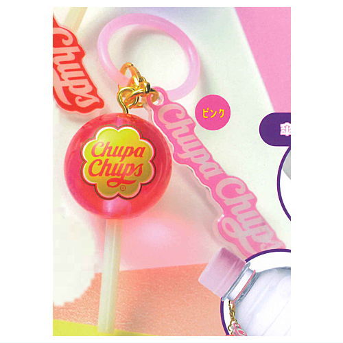 Chupa Chups Mascot Mejirushi Charm [5.Pink]