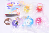 Chupa Chups Mascot Mejirushi Charm [All 5 type set(Full Complete)]