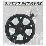 Honda Wheel Keychain Vol. 1 CIVIC Series Vol. 2 [3.CIVIC Type R FK2]