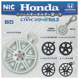 Honda Wheel Keychain Vol. 1 CIVIC Series Vol. 2 [All 5 type set(Full Complete)]