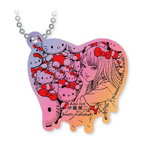 Junji Ito x Sanrio Characters Acrylic Charm [1.Gal Tomie 1]