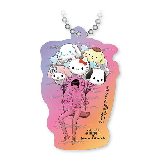 Junji Ito x Sanrio Characters Acrylic Charm [4.Pretty Boy in White]