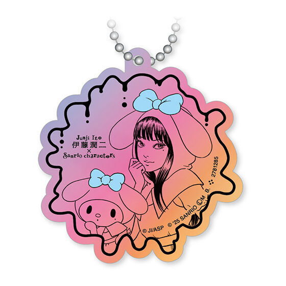 Junji Ito x Sanrio Characters Acrylic Charm [6.Tomie x My Melody]
