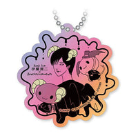 Junji Ito x Sanrio Characters Acrylic Charm [8.Pretty Boy in Black x Lloromannic]