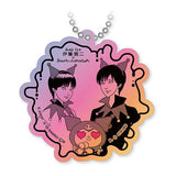 Junji Ito x Sanrio Characters Acrylic Charm [10.Pretty Boy in Black x Pretty Boy in White x Kuromi]