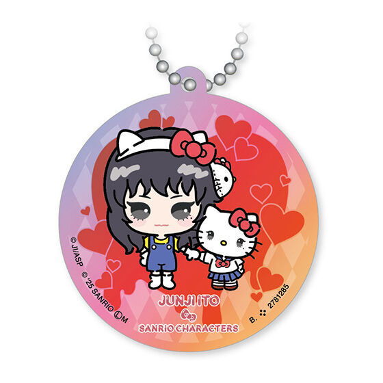 Junji Ito x Sanrio Characters Acrylic Charm [11.Deformed Tomie x Hello Kitty]