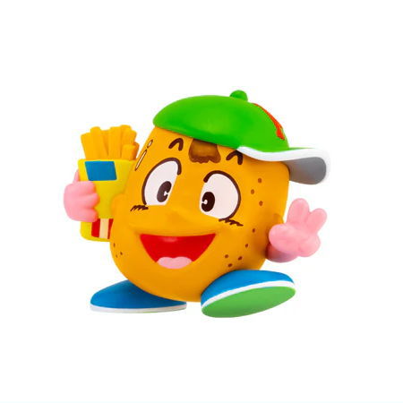 Dagashi character mascot Vol.3 [4.Fried potato from Fried potato]