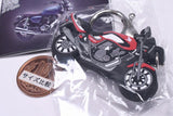 Honda Motorcycle Rubber Keychain Vol.1 Medium Motorcycle Edition [4.CB400 SUPER FOUR]