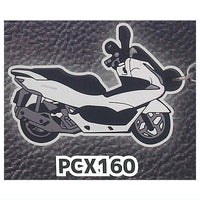 Honda Motorcycle Rubber Keychain Vol.1 Medium Motorcycle Edition [6.PCX160]