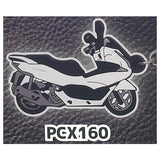 Honda Motorcycle Rubber Keychain Vol.1 Medium Motorcycle Edition [6.PCX160]