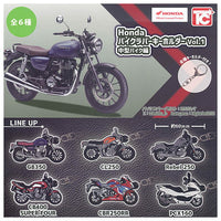 Honda Motorcycle Rubber Keychain Vol.1 Medium Motorcycle Edition [All 6 type set(Full Complete)]