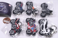 Honda Motorcycle Rubber Keychain Vol.1 Medium Motorcycle Edition [All 6 type set(Full Complete)]